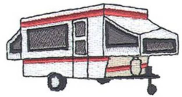 Picture of Pop-up Camper Machine Embroidery Design