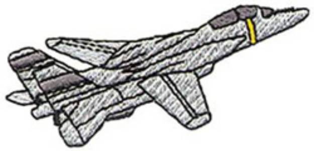 Picture of F-14 Tomcat Machine Embroidery Design