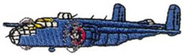 Picture of B-25 Machine Embroidery Design