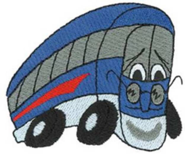 Picture of Passenger Bus Machine Embroidery Design