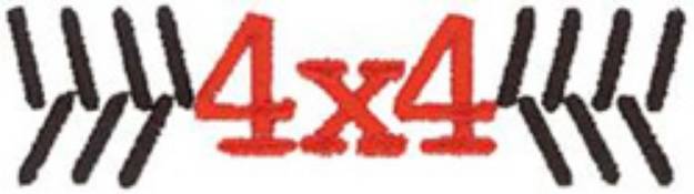 Picture of 4 X 4 Logo Machine Embroidery Design