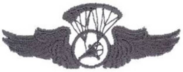 Picture of Powered Parachute Machine Embroidery Design