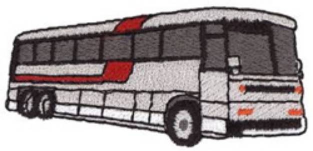 Picture of Charter Bus Machine Embroidery Design