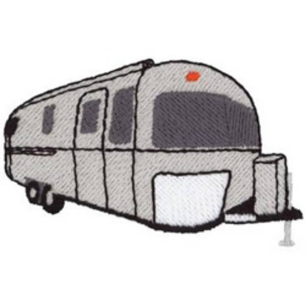 Picture of Camper Machine Embroidery Design