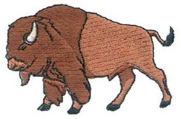 Picture of Buffalo Machine Embroidery Design