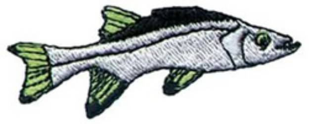 Picture of Snook Machine Embroidery Design