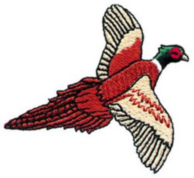 Picture of Pheasant Machine Embroidery Design