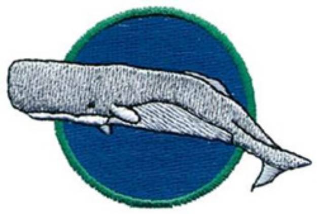 Picture of Sperm Whale Machine Embroidery Design