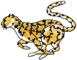 Cheetah Machine Embroidery Design