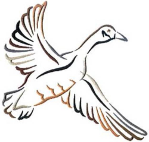 Picture of Canadian Goose Machine Embroidery Design