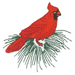 Cardinal Machine Embroidery Design