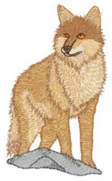 Picture of Small Coyote Machine Embroidery Design