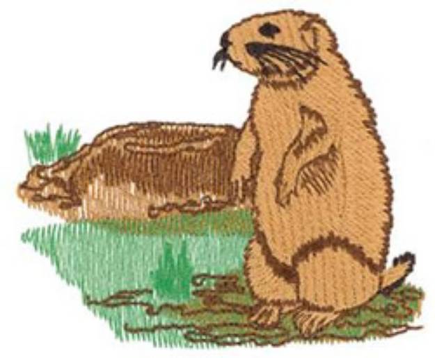 Picture of Prairie Dog Machine Embroidery Design