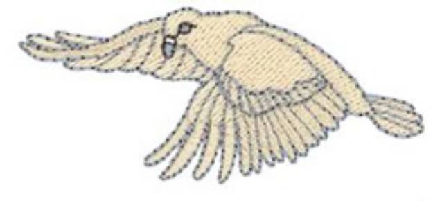 Picture of Dove Machine Embroidery Design