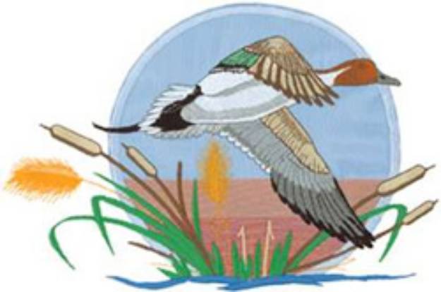 Picture of Pintail Applique Machine Embroidery Design
