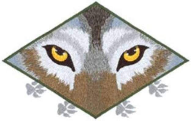 Picture of Wolf Eyes Machine Embroidery Design