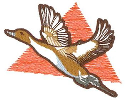 Pintail Duck Machine Embroidery Design