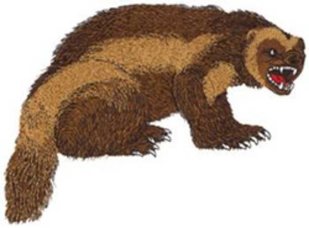Picture of Wolverine Machine Embroidery Design