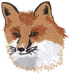 Fox Machine Embroidery Design