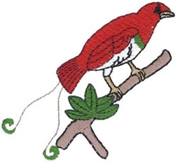 King Bird Of Paradise Machine Embroidery Design