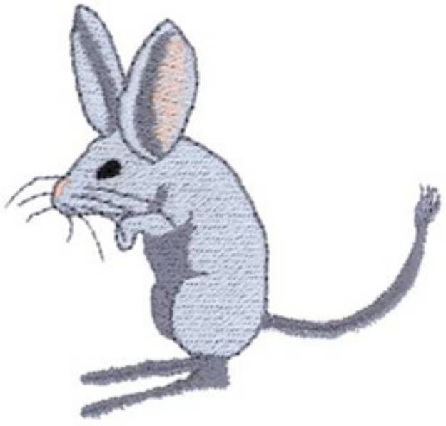 Picture of Long-eared Jerboa Machine Embroidery Design