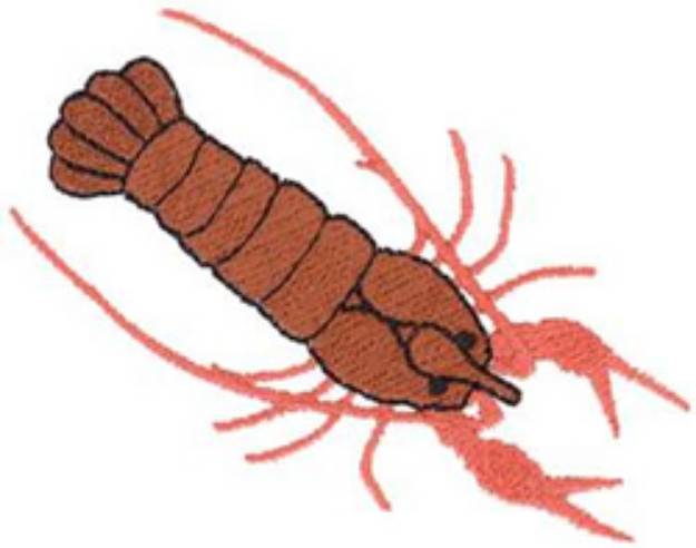 Picture of Crawfish Machine Embroidery Design