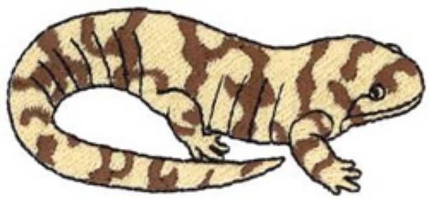 Picture of Tiger Salamander Machine Embroidery Design