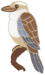 Kookaburra Machine Embroidery Design