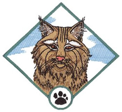 Bobcat Machine Embroidery Design