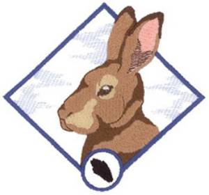 Picture of Snowshoe Hare Machine Embroidery Design