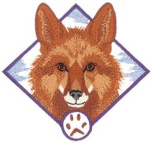 Picture of Red Fox Machine Embroidery Design