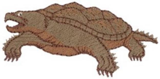 Picture of Snapping Turtle Machine Embroidery Design