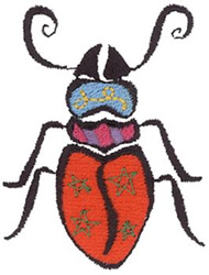 Beetle Machine Embroidery Design