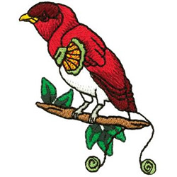 Bird Of Paradise Machine Embroidery Design