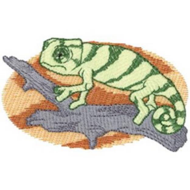 Picture of Parsons Chameleon Machine Embroidery Design