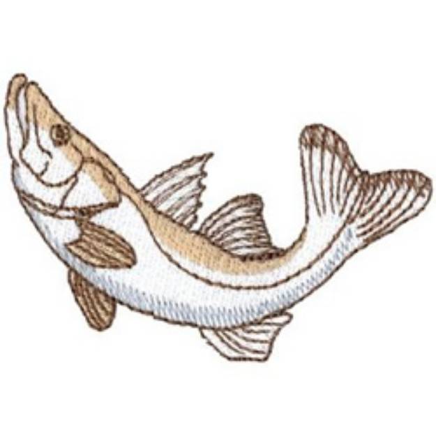 Picture of Snook Machine Embroidery Design