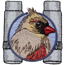 Birdwatching Machine Embroidery Design