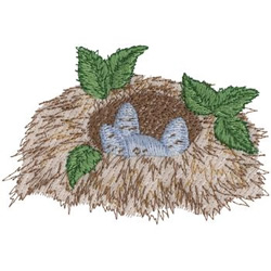 Sparrow Nest Machine Embroidery Design
