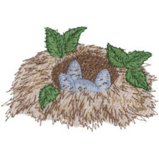 Picture of Sparrow Nest Machine Embroidery Design