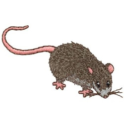Rat Machine Embroidery Design