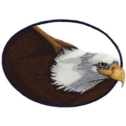Flying Eagle Machine Embroidery Design