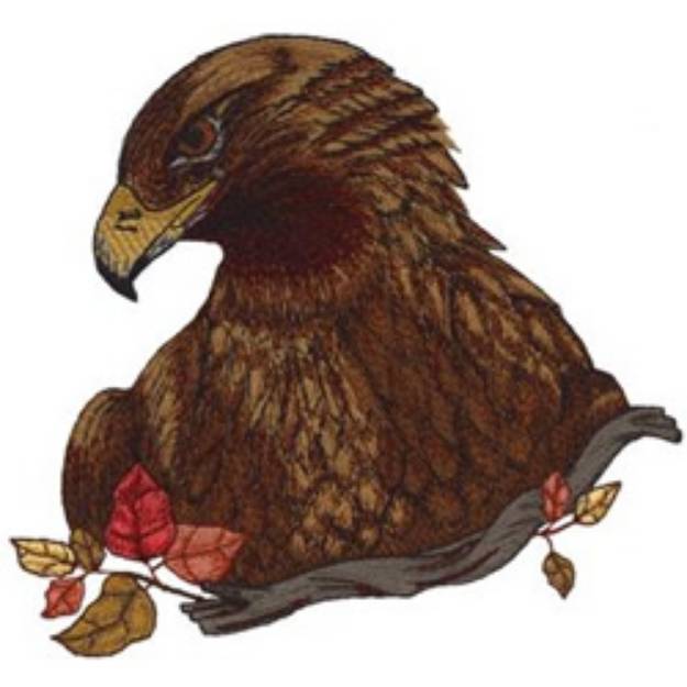 Picture of Golden Eagle Machine Embroidery Design