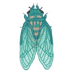 Cicada Machine Embroidery Design