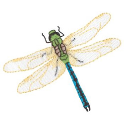 Dragonfly Machine Embroidery Design