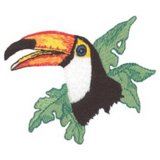 Picture of Toco Toucan Machine Embroidery Design
