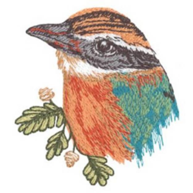 Picture of Indian Pitta Machine Embroidery Design