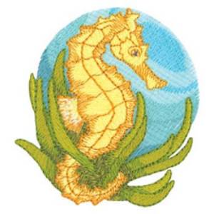 Picture of Sea Horse Machine Embroidery Design