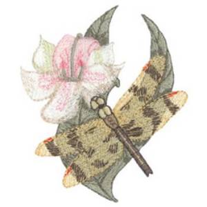Picture of Halloween Pennant and Water Willow Machine Embroidery Design