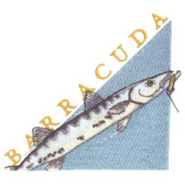 Picture of Barracuda Machine Embroidery Design