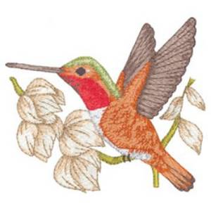 Picture of Allens Hummingbird Machine Embroidery Design